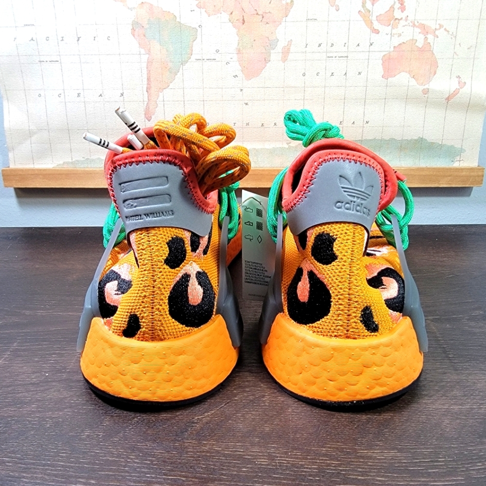 BRAND NEW Adidas X Pharrell Nmd Hu Animal Print Men's Size 11.5 - Picture 6 of 8